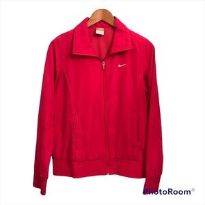 NIKE The Athletic Dept Vintage Pink Full Zip Track Jacket Size Youth L(12/14)